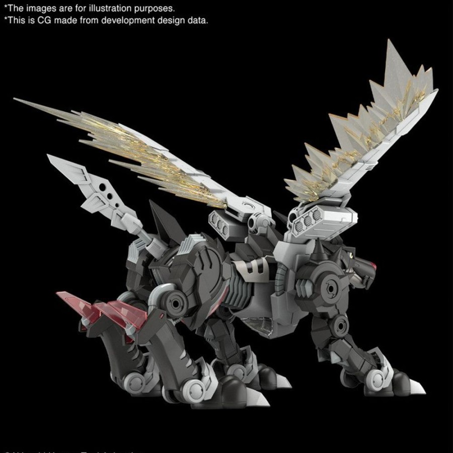 Shop Bandai Spirits Modelle / Kits | Digimon - Metal Garurumon Model-Kit / Figure-Rise Standard Amplified - Black Version: Bandai Spirits