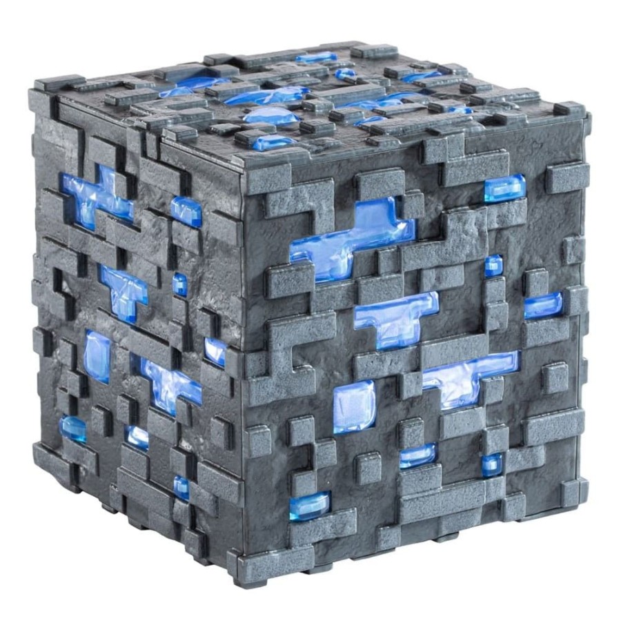 Shop Noble Collection Action Figuren | Minecraft - Replik Illuminating Diamond Ore Cube: Noble Collection