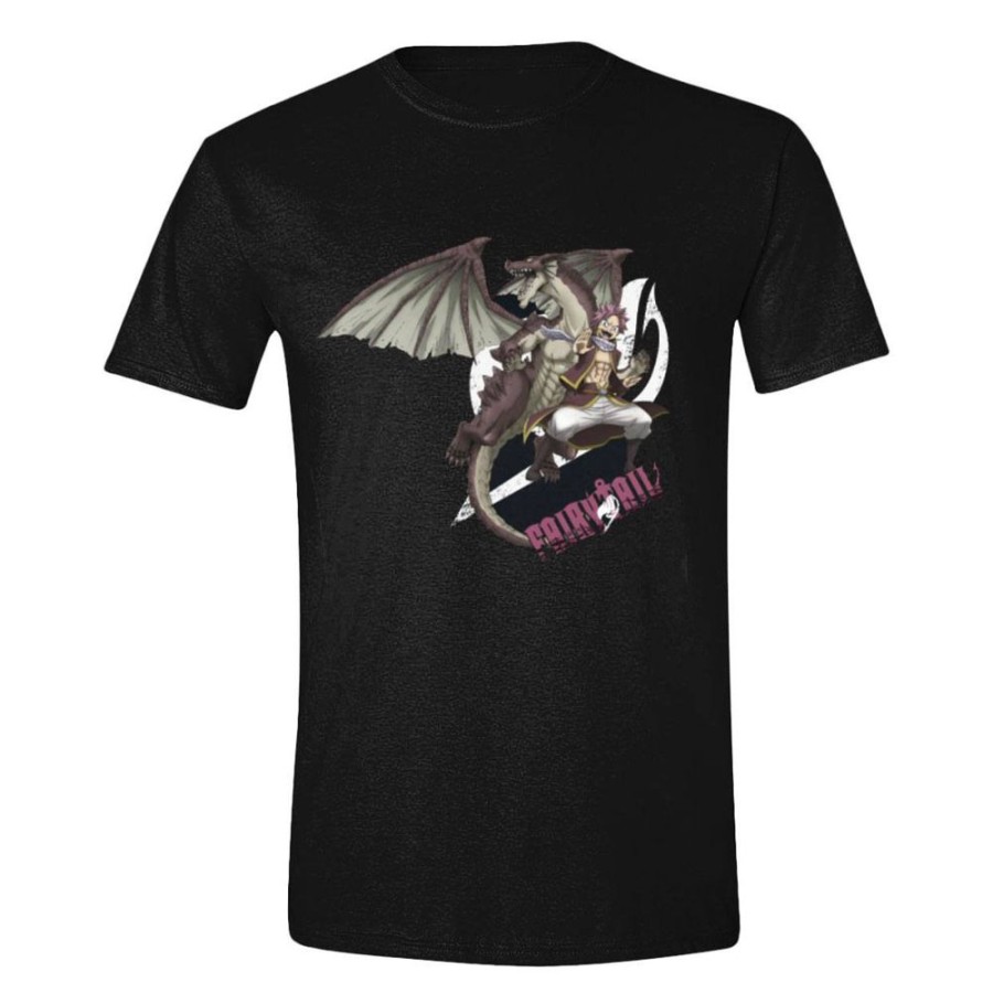 Shop PCM Shirts, Hoodys & Tanks | Fairy Tail - T-Shirt / Natsu & Igneel - Unisex "Xl": Pcm