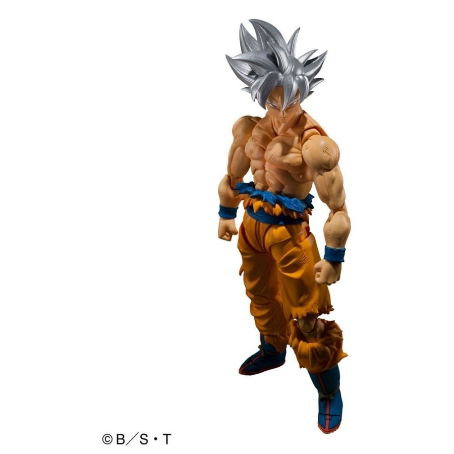 Shop Tamashii Nations Action Figuren | Dragon Ball Super - Son Goku Ultra Instinct Actionfigur / Toyotarou Edition - S.H. Figuarts: Tamashi