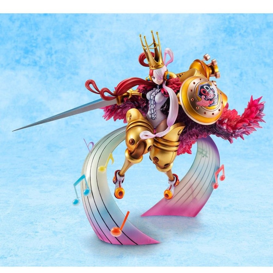 Shop MegaHouse Megahouse | One Piece Red - Uta Statue / Portrait Of Pirates - Maximum: Megahouse