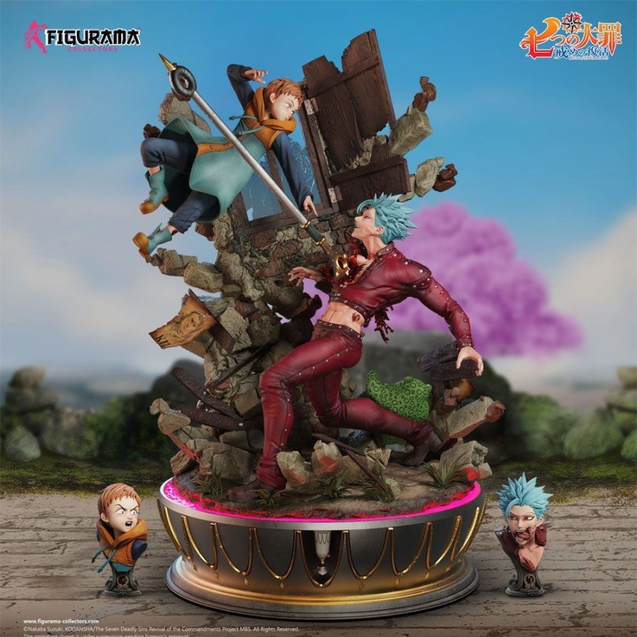 Shop Figurama Collectors Allblue Specials | Seven Deadly Sins - Ban Vs King Diorama / Elite Fandom: Figurama