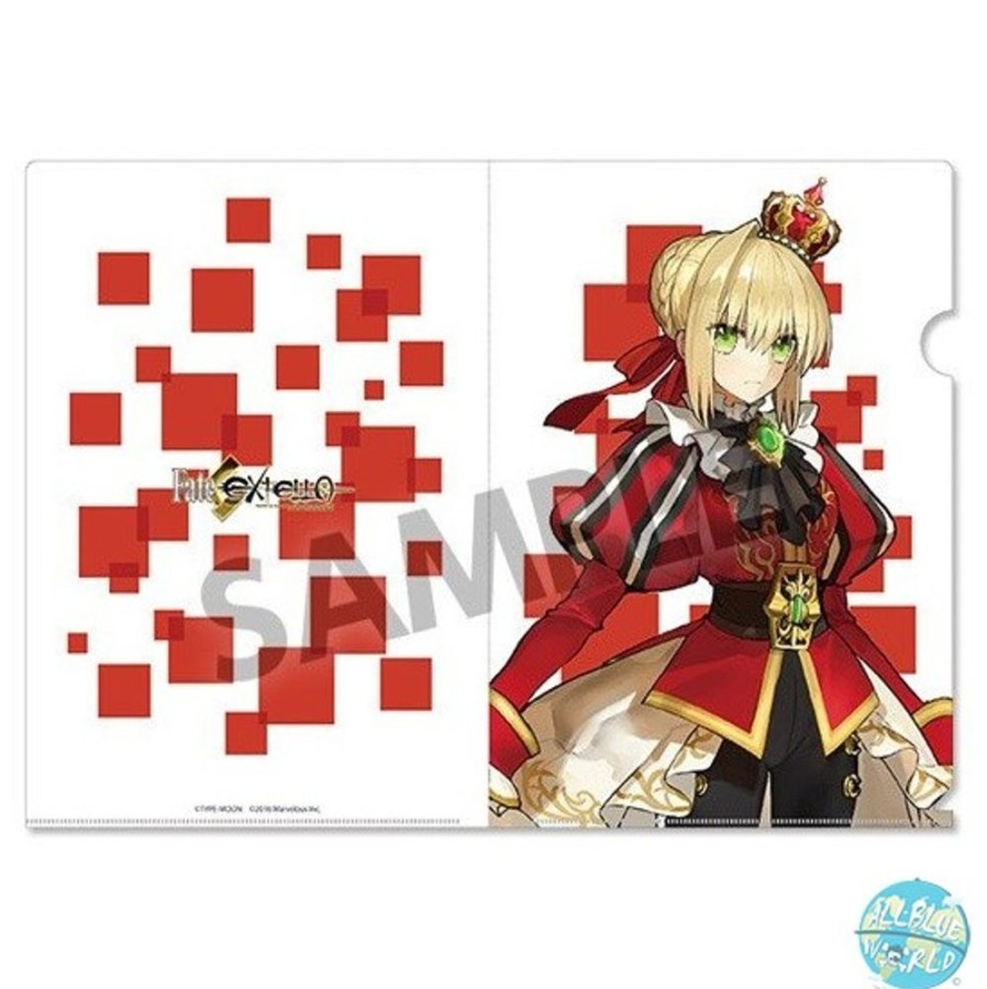 Shop Hobby Stock Postkarten / Poster / Wallscrolls | Fate/Extella - Mappe A4 Transparent - Nero Claudius: Hobby Stock