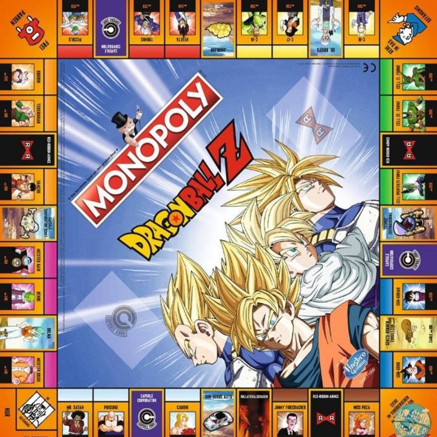 Shop Winning Moves Nachbesteller | Dragonball - Monopoly - Deutsche Version: Winning Moves