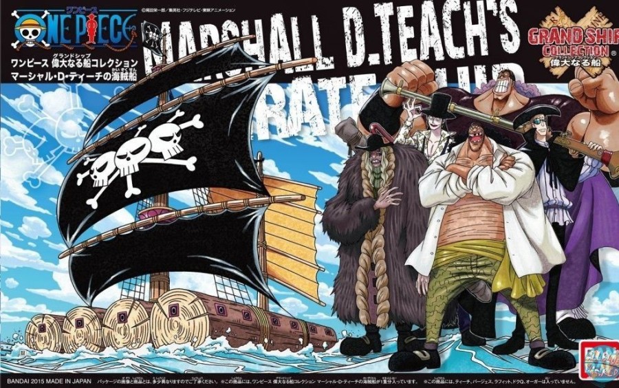 Shop Bandai Modelle / Kits | One Piece - Marshall D. Teach'S Ship Modell-Kit - Grand Ship Collection: Bandai