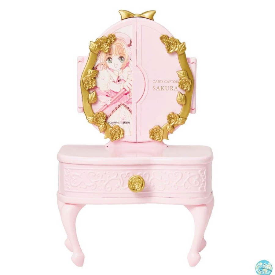 Shop Union Creative Dekoration | Card Captor Sakura - Mini Schminktisch - Piccolo Dresser / Pink: Union Creative