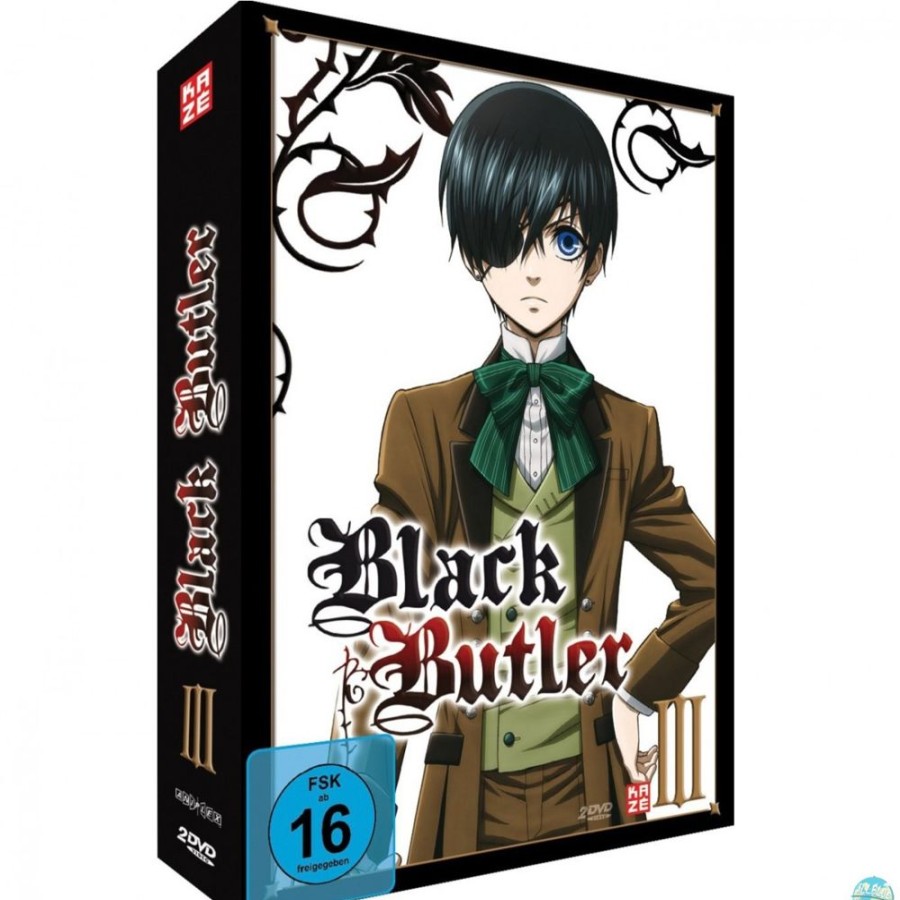 Shop Kaze / AV Visionen GmbH Serien, Filme & Soundtrack | Black Butler Box 3 Ep.14-19 Dvd: Kaze