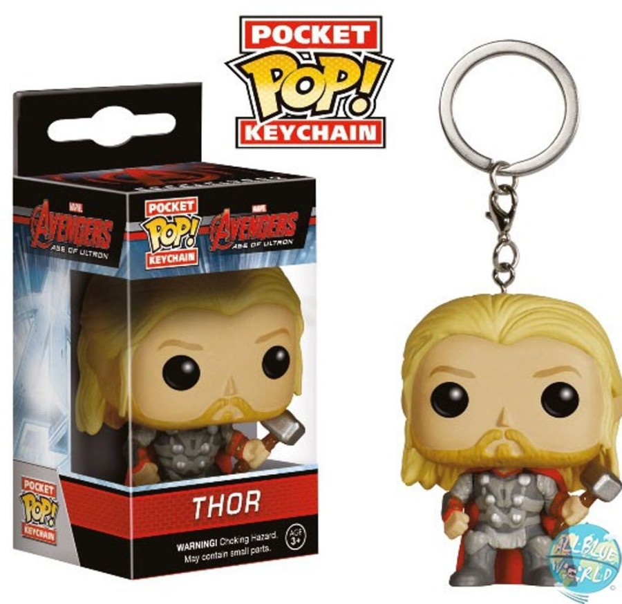 Shop Funko Schlusselanhanger | Avengers Age Of Ultron Funko Pop! Vinyl Schlusselanhanger Thor 4 Cm