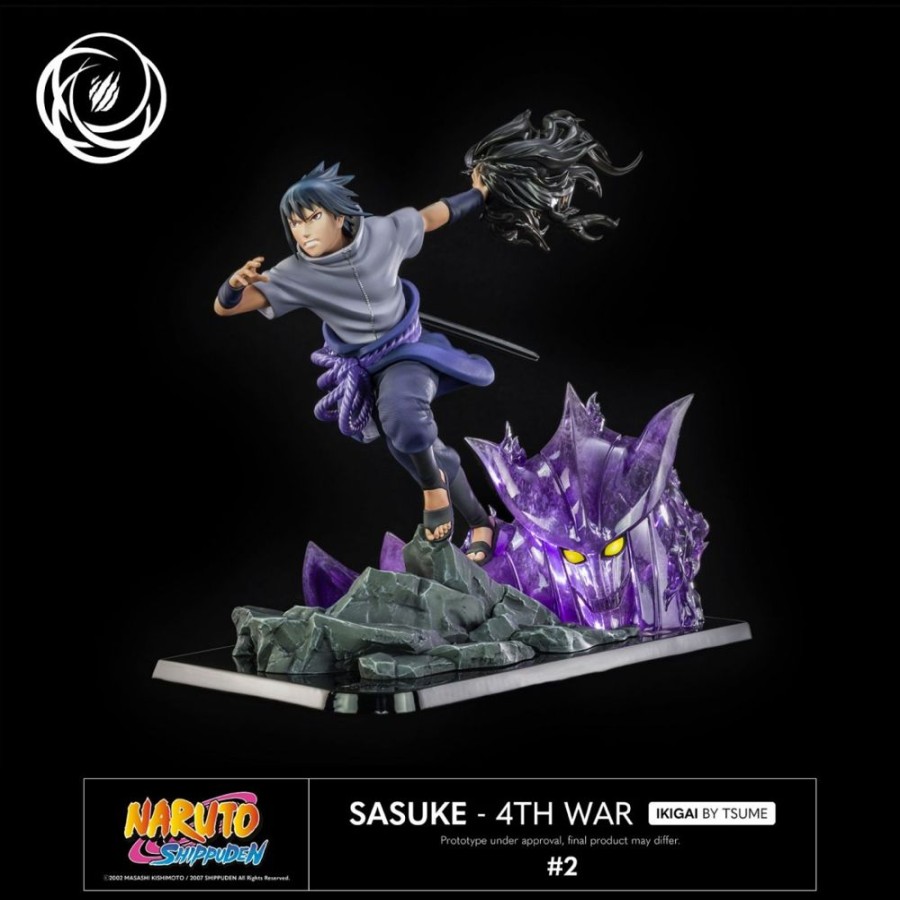 Shop Tsume Giant Size Figuren | Naruto Shippuuden - Sasuke Uchiha Statue / Ikigai - 4Th War: Tsume