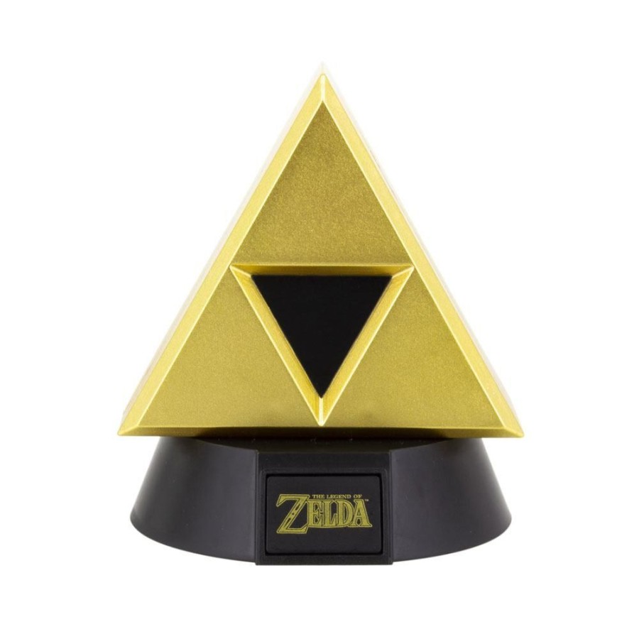 Shop Paladone Products Dekoration | Legend Of Zelda - 3D Icon Lampe / Gold Triforce: Paladone