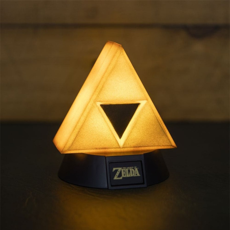 Shop Paladone Products Dekoration | Legend Of Zelda - 3D Icon Lampe / Gold Triforce: Paladone