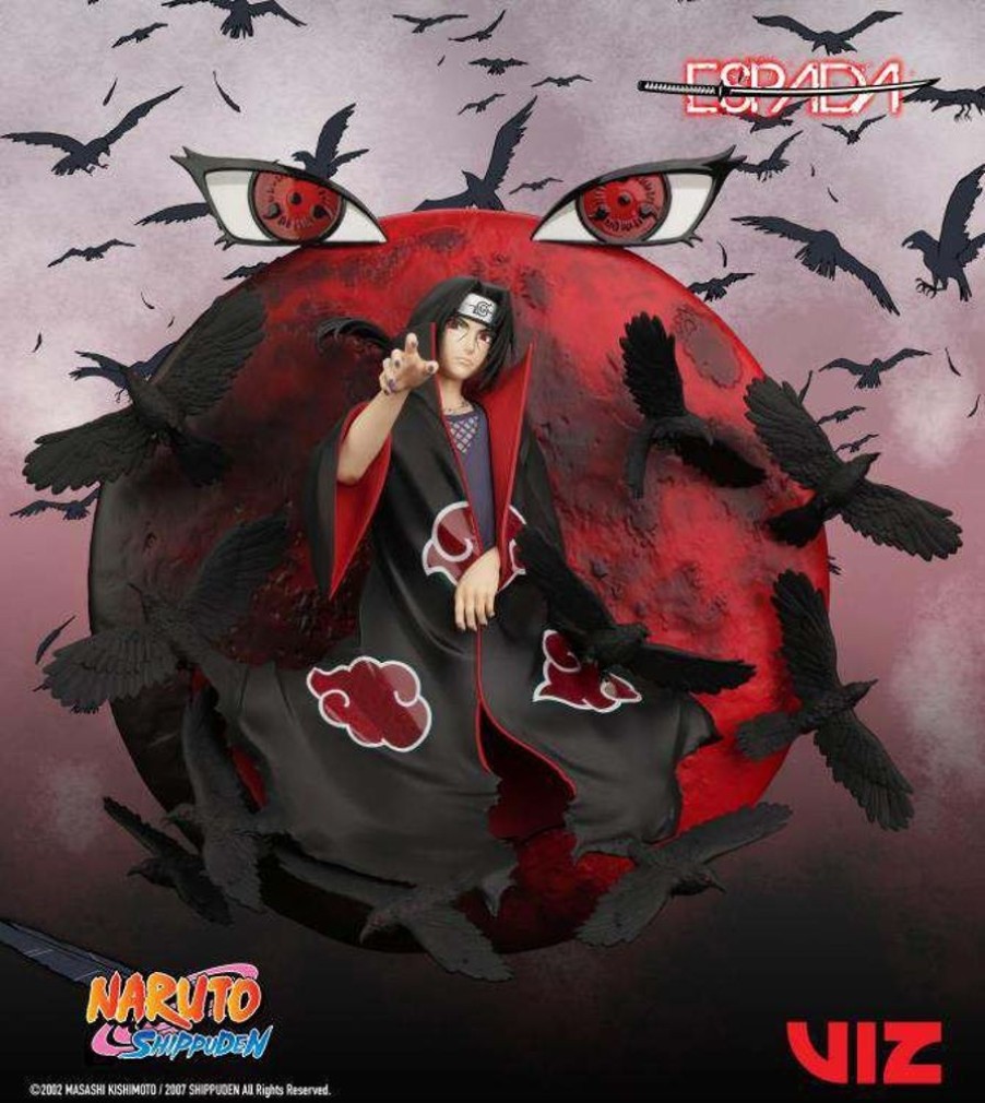 Shop Espada Statuen, Busten & Figuren | Naruto Shippuden - Itachi Wall Statue: Espada