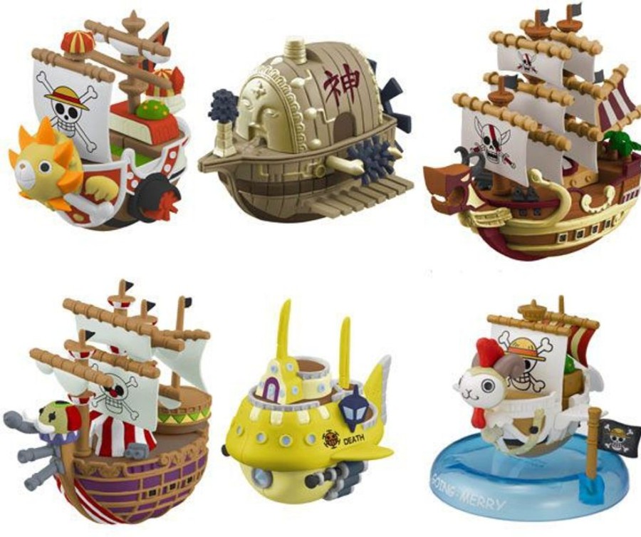 Shop MegaHouse Replika | One Piece - Schiff-Set / Wobbling Pirate Ship Collection: Megahouse