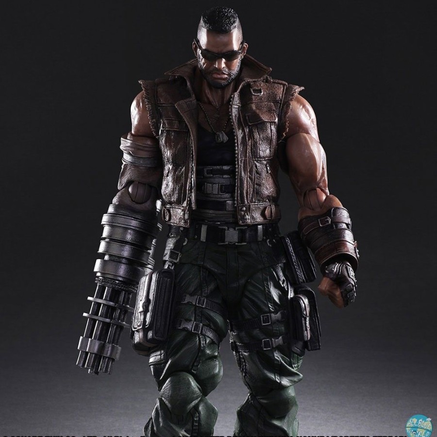 Shop Play Arts Kai Nachbesteller | Final Fantasy Vii Remake - Barret Wallace Actionfigur - No.2 Play Arts Kai: Square Enix