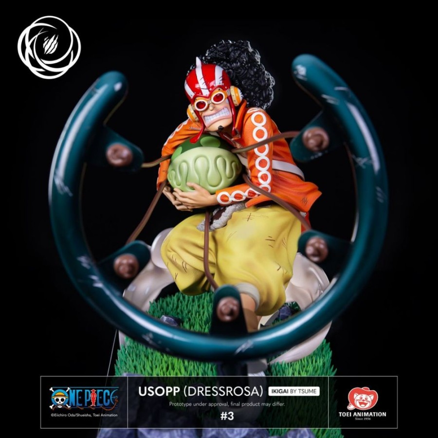 Shop Tsume One Piece | One Piece - Usopp (Dressrosa) Statue / Ikigai: Tsume