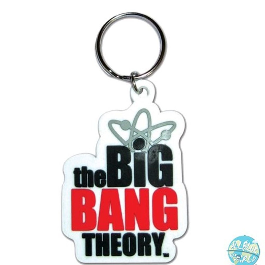 Shop Pyramide International Schlusselanhanger | The Big Bang Theory Pyramide Gummi-Schlusselanhanger Logo 6Cm