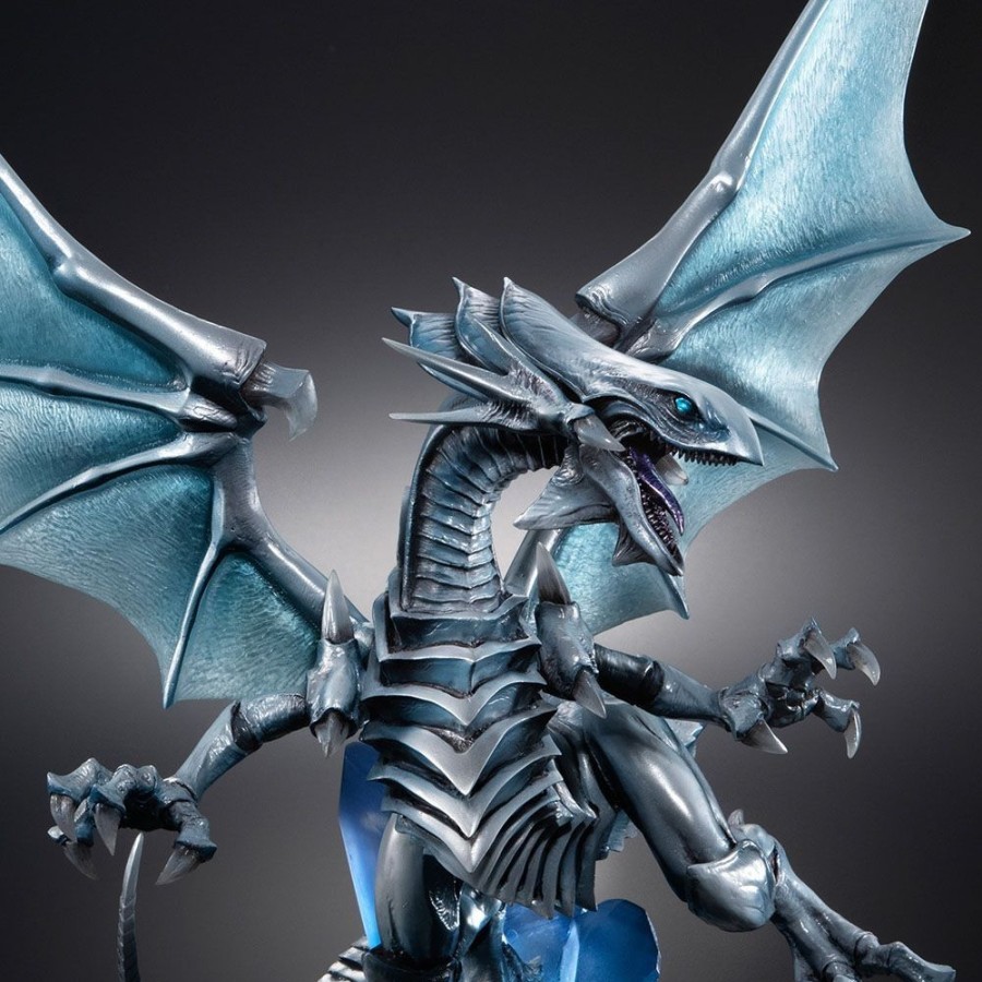 Shop MegaHouse Allblue Specials | Yu-Gi-Oh! - Blue Eyes White Dragon Statue / Art Works Monsters - Holographic Ver.: Megahouse