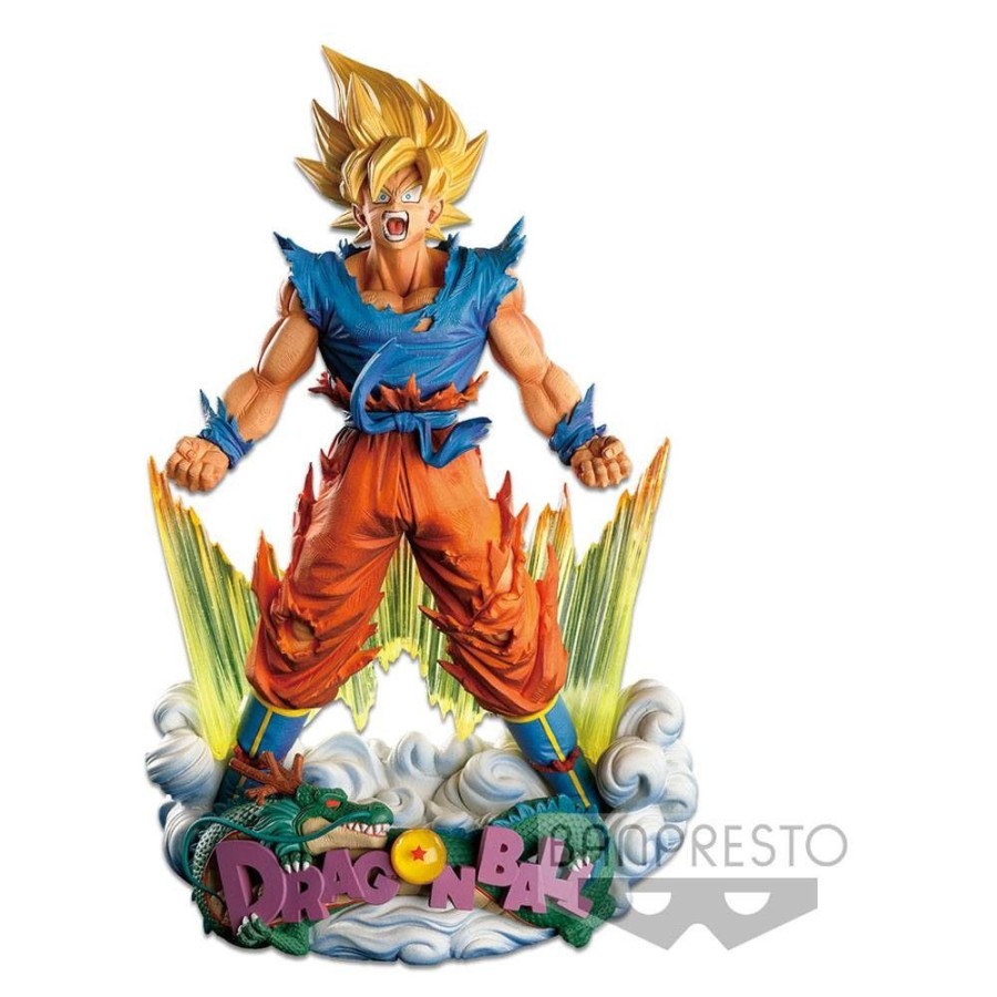 Shop Banpresto Dragonball Figuren | Dragonball - Ssj Son Goku Figur / Master Stars Piece - The Brush: Banpresto