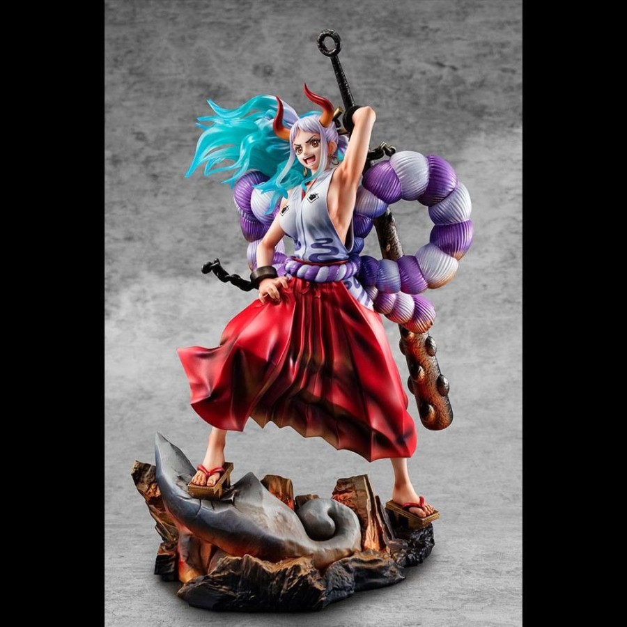 Shop MegaHouse Megahouse | One Piece - Yamato Statue / Portrait Of Pirates Wa-Maximum [Neuauflage]: Megahouse