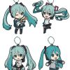 Shop Good Smile Company Schlusselanhanger | Hatsune Miku Gummi-Anhanger 4Er-Set: Good Smile Company