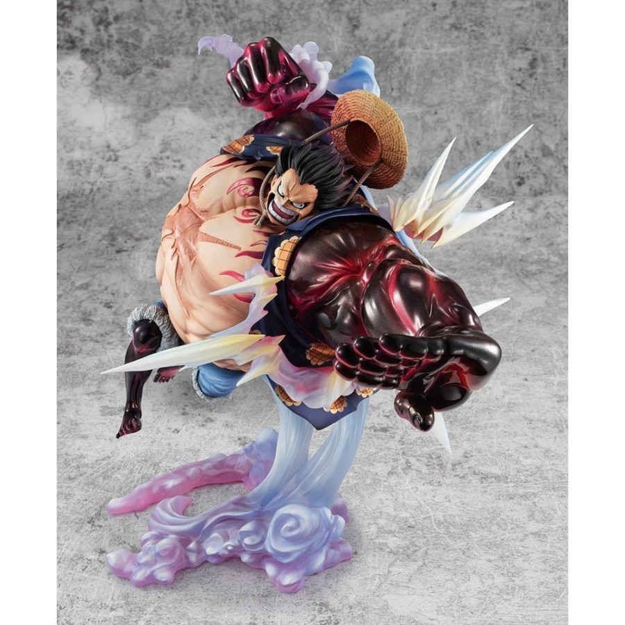 Shop MegaHouse One Piece Figuren | One Piece - Monkey D. Ruffy Statue / Sa-Maximum - Gear 4 Bounce Man Ver.2: Megahouse