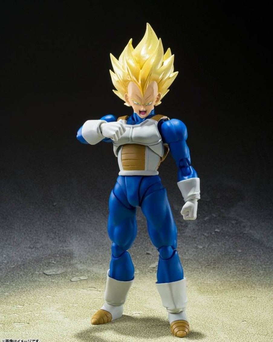 Anime / Manga Tamashii Nations | Dragonball Z - Ssj Vegeta Actionfigur / S.H. Figuarts (Awakened Super Saiyan Blood) [Re-Run]: Tamash