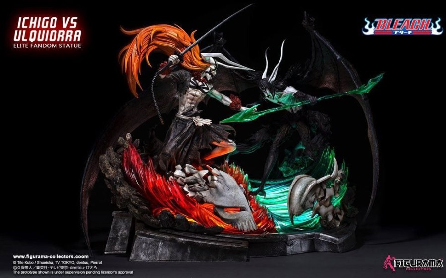 Shop Figurama Collectors Premium Statuen | Bleach - Ichigo Vs Ulquiorra Statue / Elite Exclusive: Figurama Collectors