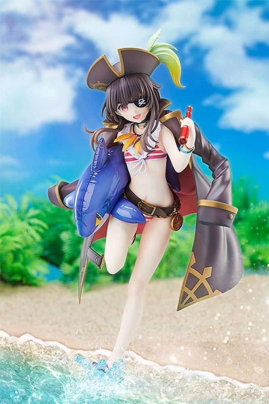 Anime / Manga Kadokawa | Kono Subarashii Sekai Ni Shukufuku Wo! - Megumin Statue / Light Novel Cosplay On The Beach Ver.: Kad