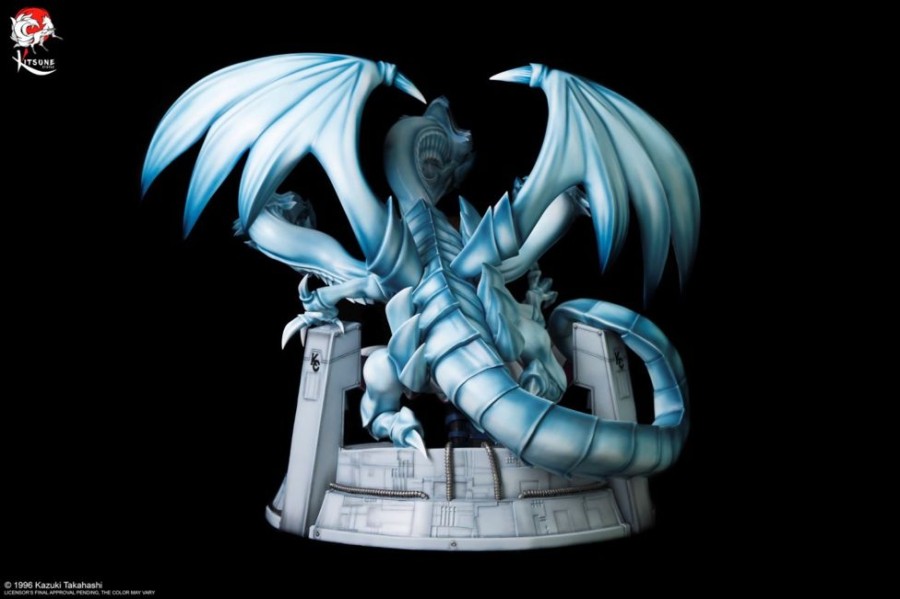 Shop Kitsune Premium Statuen | Yu-Gi-Oh! - Kaiba & Der Ultimative Blauaugige Weise Drache Statue: Kitsune