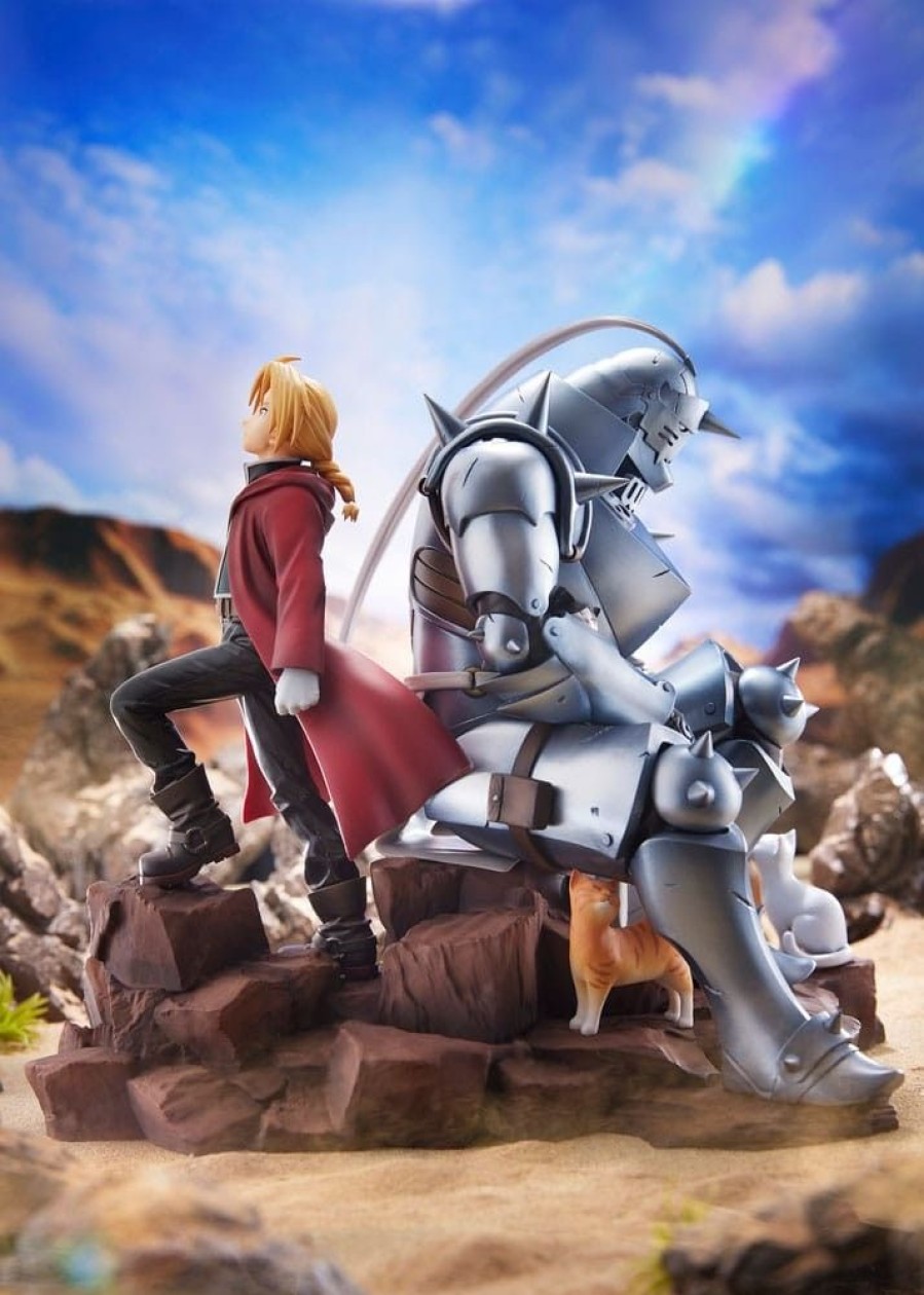 Shop Good Smile Company Premium Statuen | Fullmetal Alchemist: Brotherhood - Edward & Alphonse Elric Brothers Doppel-Statue: Good Smile