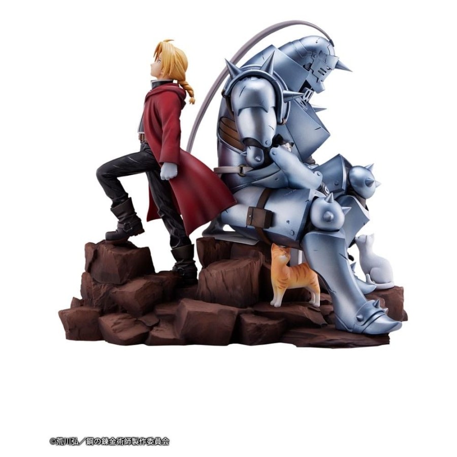 Shop Good Smile Company Premium Statuen | Fullmetal Alchemist: Brotherhood - Edward & Alphonse Elric Brothers Doppel-Statue: Good Smile