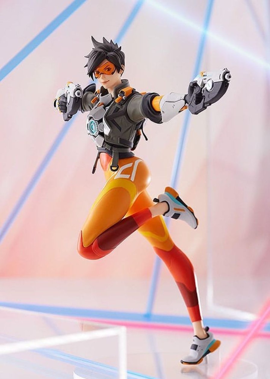 Games & Tv Good Smile Company | Overwatch 2 - Tracer Statue: Pop Up Parade: Good Smile Company