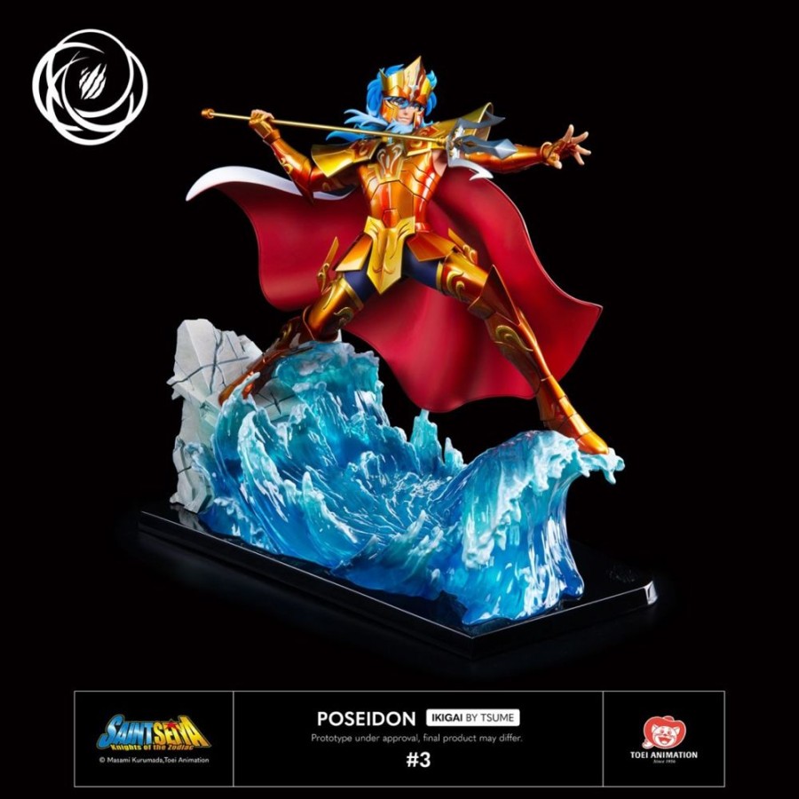 Shop Tsume Tsume Figuren & Statuen | Saint Seiya - Poseidon Statue / Ikigai: Tsume