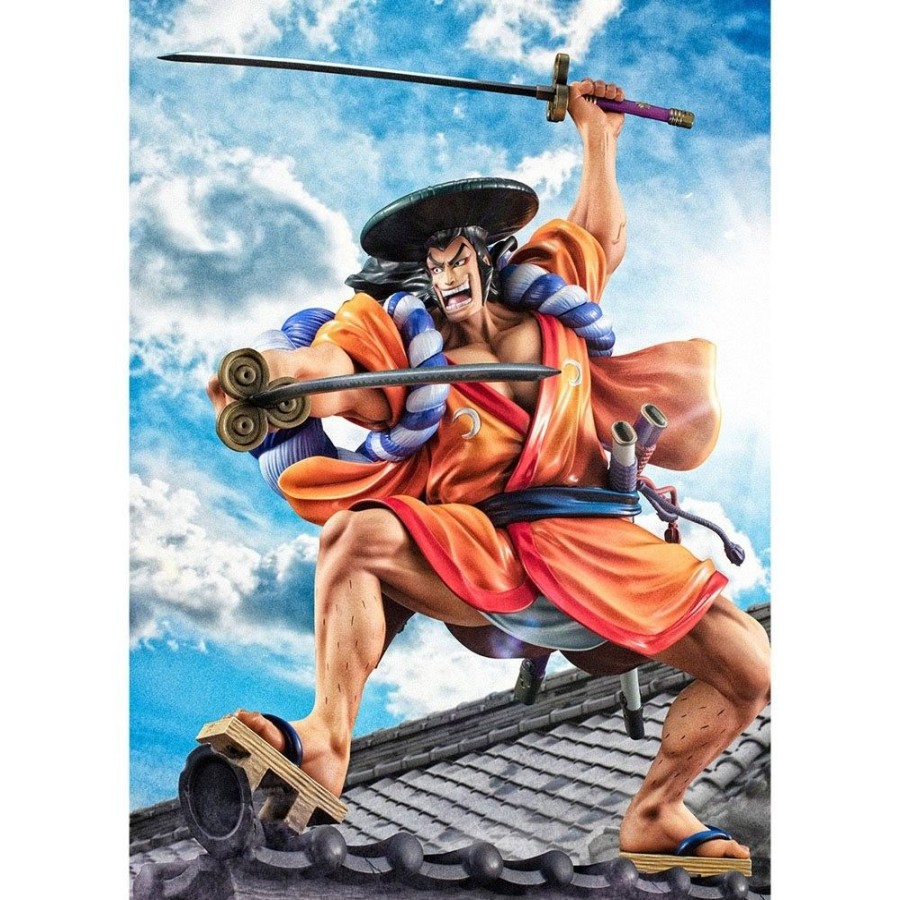 Shop MegaHouse One Piece Figuren | One Piece - Oden Koduki Statue / Warriors Alliance: Megahouse