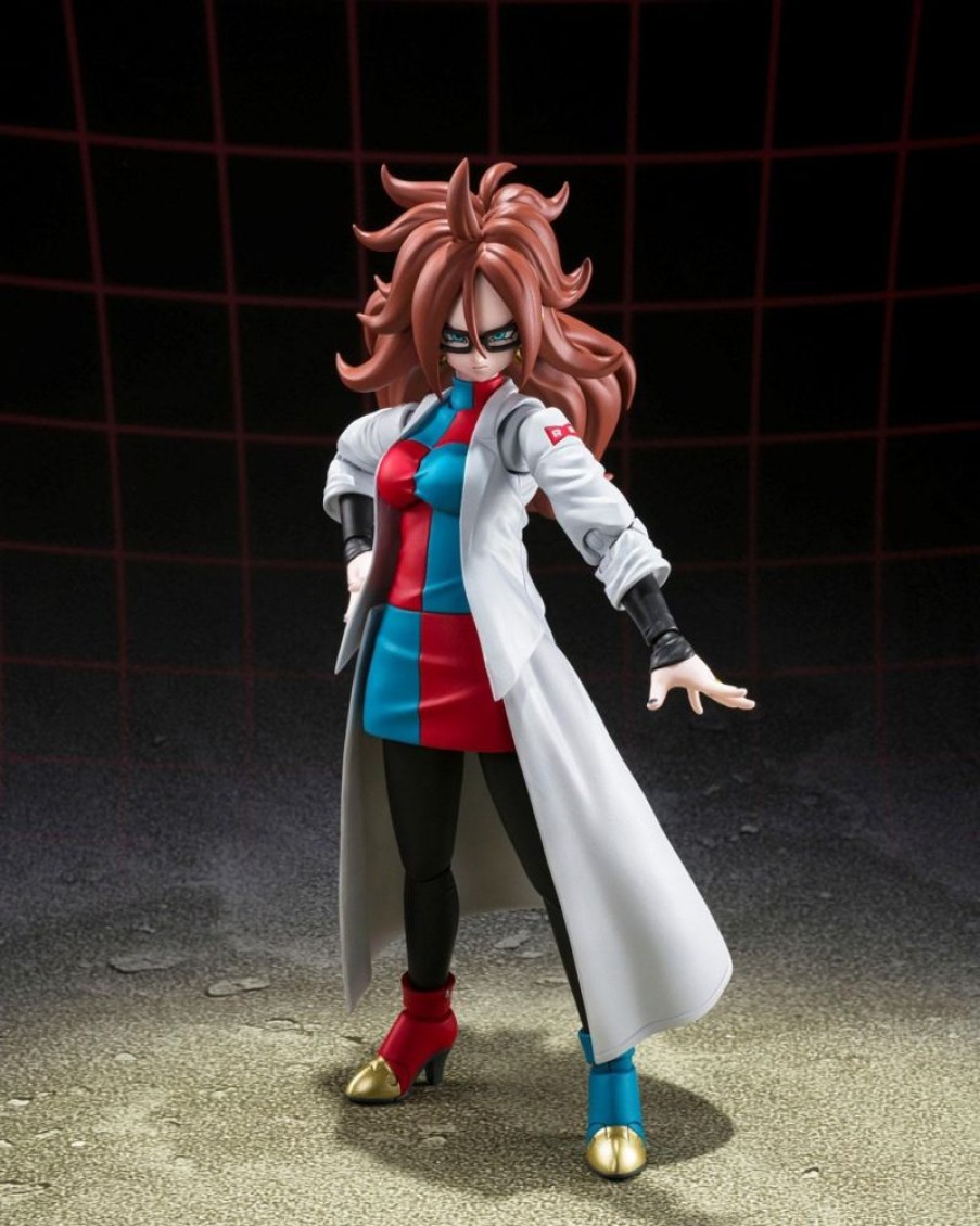 Shop Tamashii Nations Dragonball Figuren | Dragon Ball Fighterz - Android 21 Actionfigur / S.H. Figuarts (Lab Coat): Tamashii Nations