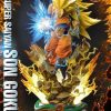 Shop Prime 1 Studio Dragonball Figuren | Dragon Ball Z - Super Saiyajin Son Goku Statue / Deluxe Version: Prime 1 Studio