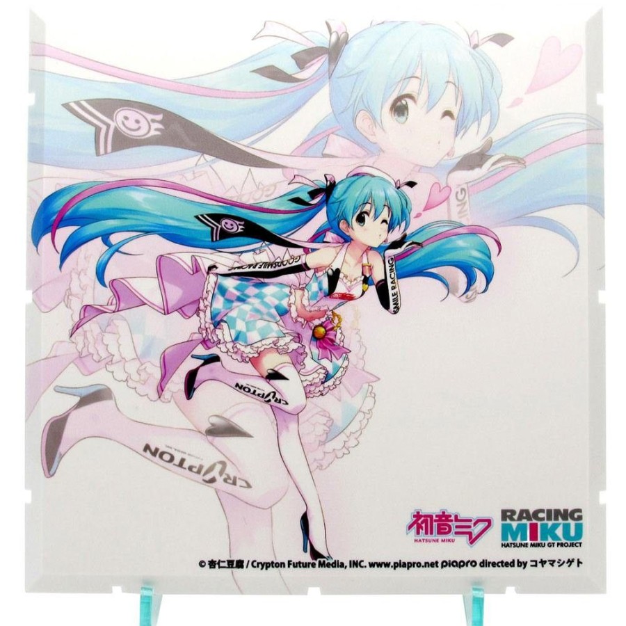 Shop PLM Dekoration | Dioramansion 150 - Zubehor-Set / Racing Miku Pit 2019 Optional Panel -2: Plm