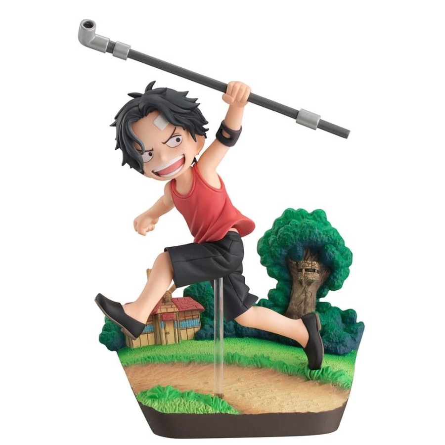 Shop MegaHouse Allblue Specials | One Piece - Portgas D. Ace Statue / Run! Run! Run! G.E.M. Serie: Megahouse