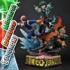 Shop Prime 1 Studio Prime 1 Studio | My Hero Academia - Midoriya, Bakugo & Todoroki Statue: Prime 1 Studio