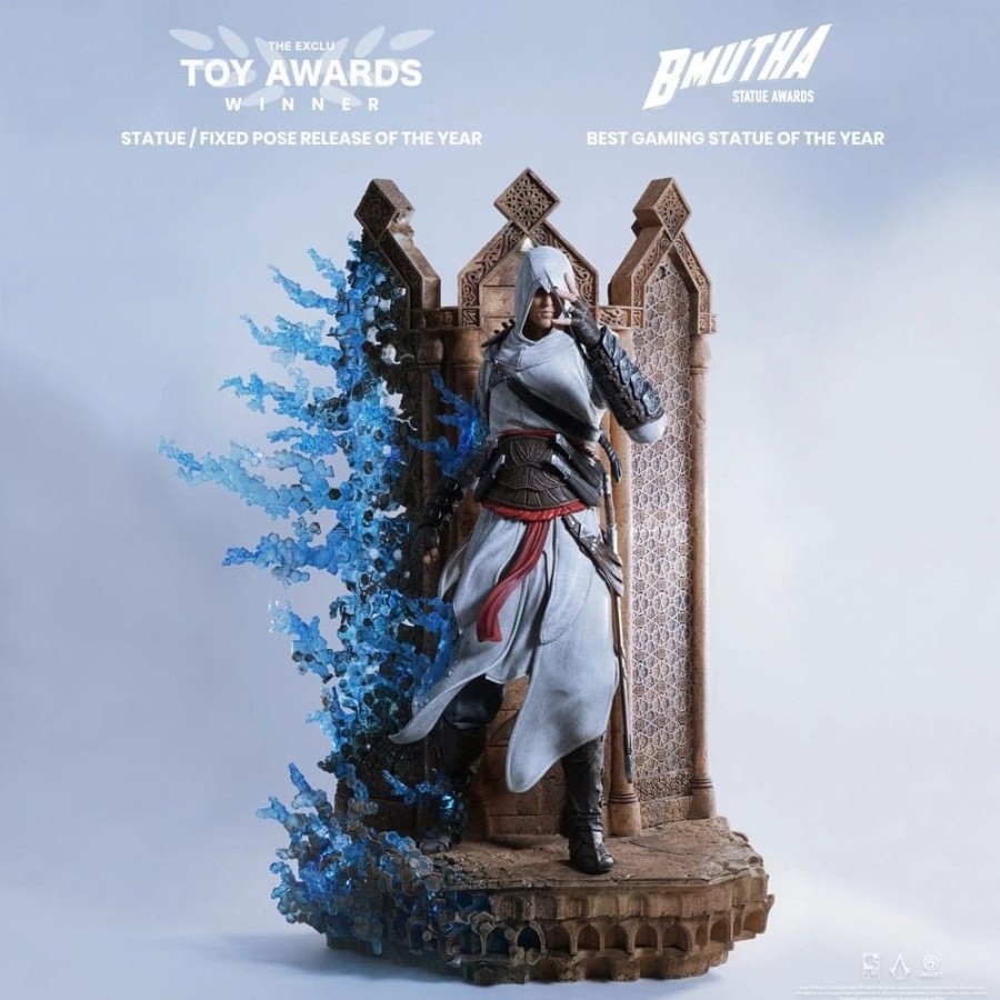 Shop Pure Arts Giant Size Figuren | Assassin'S Creed - Animus Altair Statue / High-End: Pure Arts