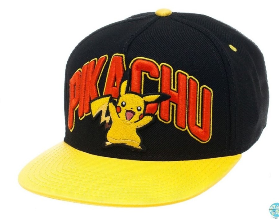 Shop Bioworld Merchandising Caps, Hute & Mutzen | Pokemon - Pikachu Hip Hop Cap - Snap Back: Bioworld