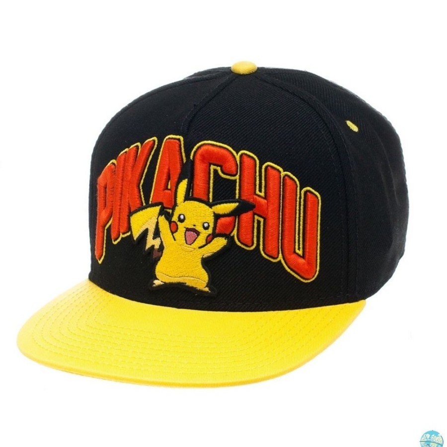 Shop Bioworld Merchandising Caps, Hute & Mutzen | Pokemon - Pikachu Hip Hop Cap - Snap Back: Bioworld