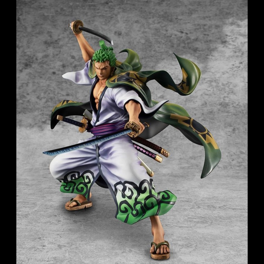 Shop MegaHouse Allblue Specials | One Piece - Lorenor Zorro / Zoro Juro Statue / Warriors Alliance [Neuauflage]: Megahouse