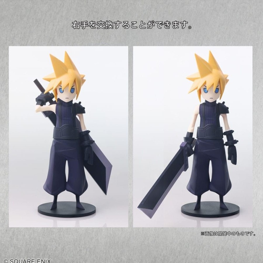 Shop Default Action Figuren | Final Fantasy Vii Remake Static Arts Mini - Cloud Strife Statue: Square-Enix