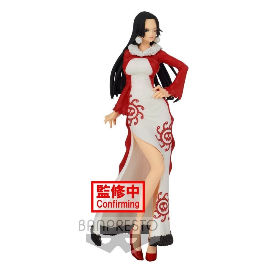 Shop Banpresto One Piece Figuren | One Piece - Boa Hancock Figur / Glitter & Glamours Winter Style - Version A: Banpresto