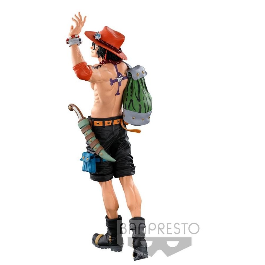 Shop Banpresto One Piece Figuren | One Piece - Portgas D. Ace Statue / Bwfc 3 Super Master Stars Piece - The Original: Banpresto