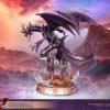 Shop First 4 Figures First 4 Figures | Yu-Gi-Oh! - Red-Eyes B. Dragon Statue / Purple Edition: First 4 Figures