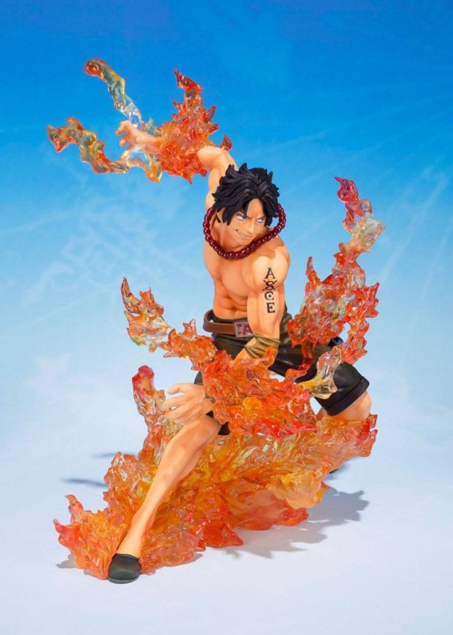 Shop Bandai Tamashii Nations One Piece | One Piece - Portgas D. Ace / Figuartszero - Brother'S Bond Statue: Bandai Tamashii Natio