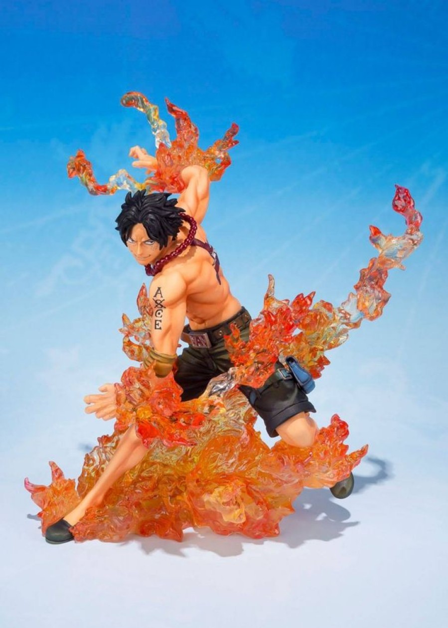 Shop Bandai Tamashii Nations One Piece | One Piece - Portgas D. Ace / Figuartszero - Brother'S Bond Statue: Bandai Tamashii Natio