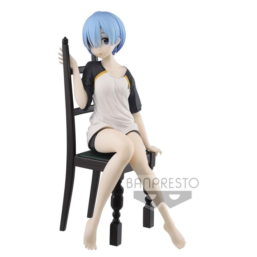 Shop Banpresto Banpresto | Re: Zero Starting Life In Another World - Rem Figur / Relax Time T-Shirt Version: Banpresto